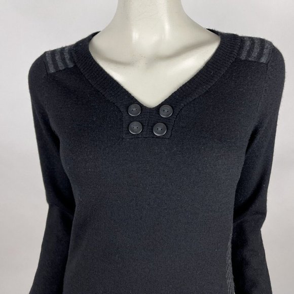 Smartwool Piney Lake Henley Merino Wool Sweater Women S EUC Long Sleeve Pullover - Picture 7 of 11